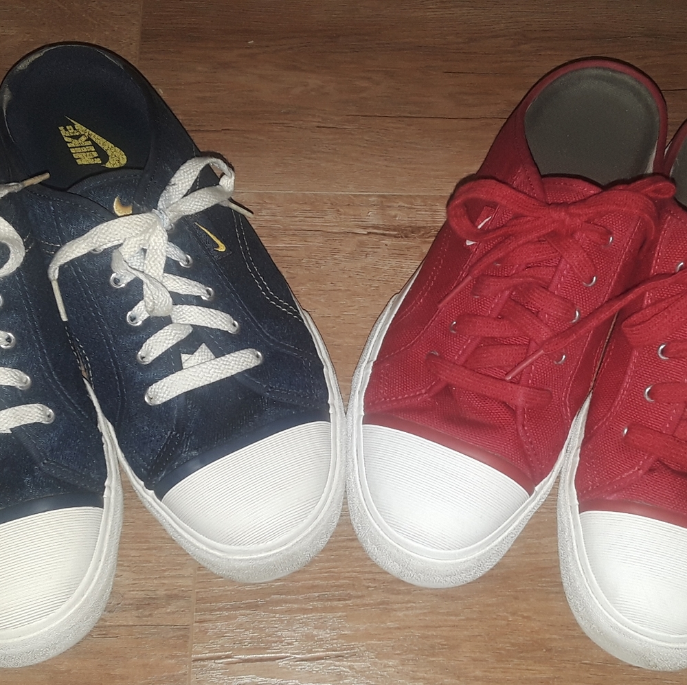 2 pairs Vintage Nike Hermosa Sneakers Tennis shoes